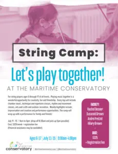 2022 Summer String Camp